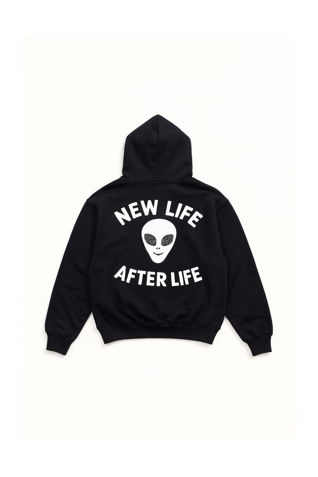 NewLife AfterLife Logo Motif Hoodie