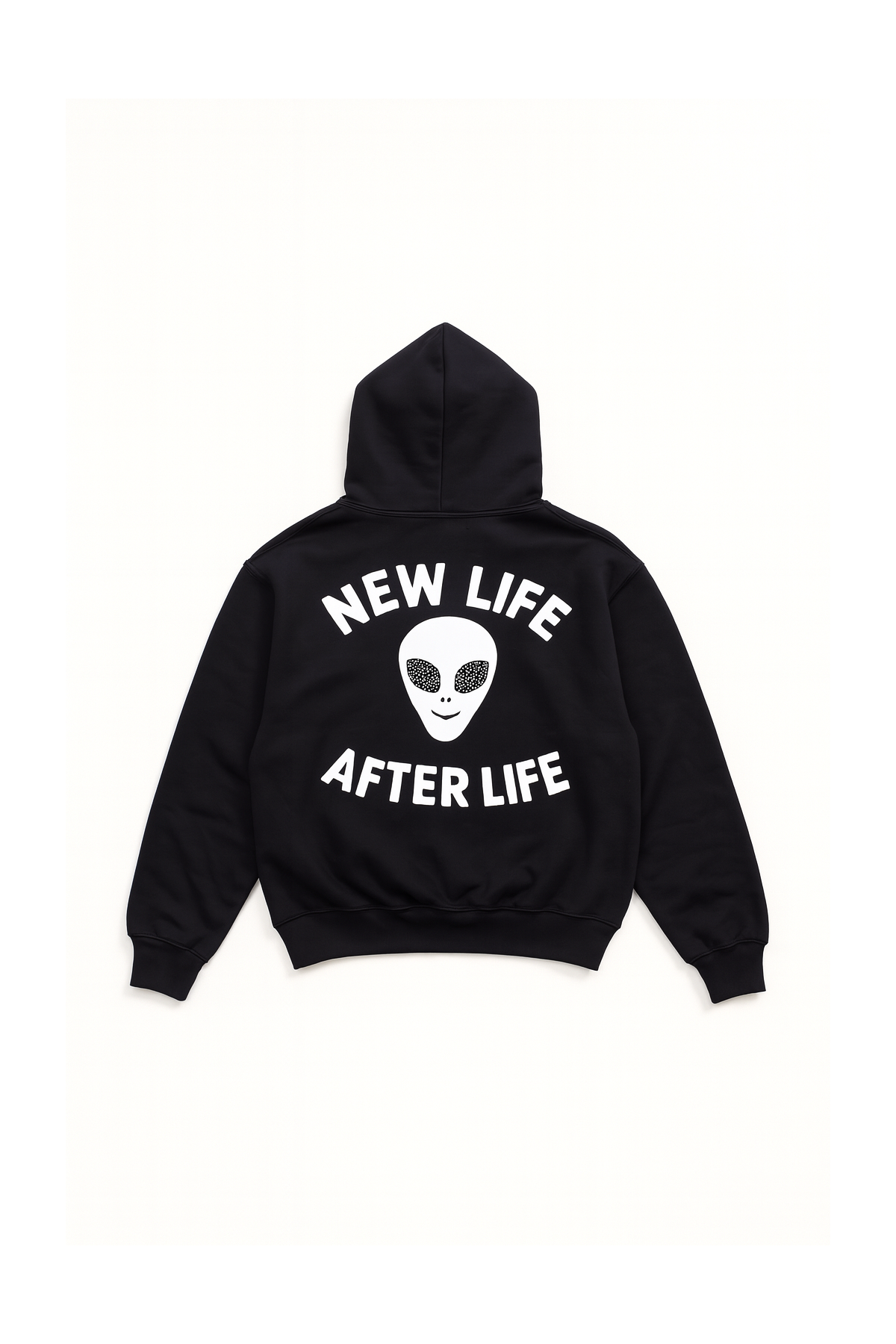 NewLife AfterLife Logo Motif Hoodie