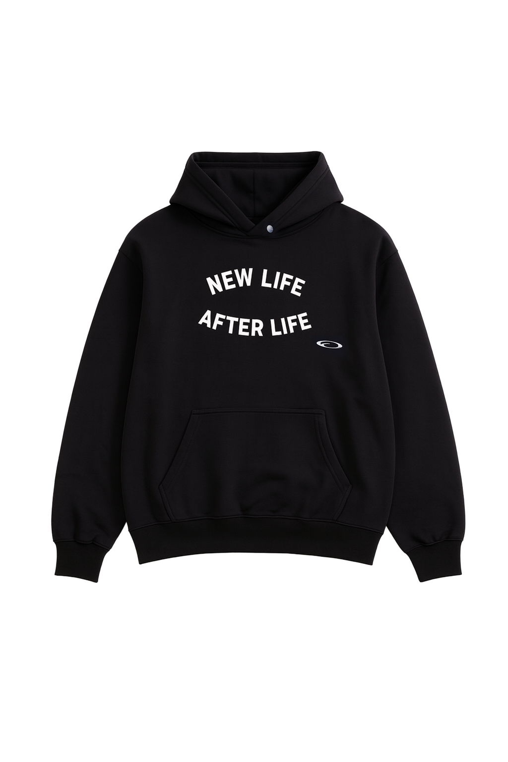 NewLife AfterLife Logo Motif Hoodie
